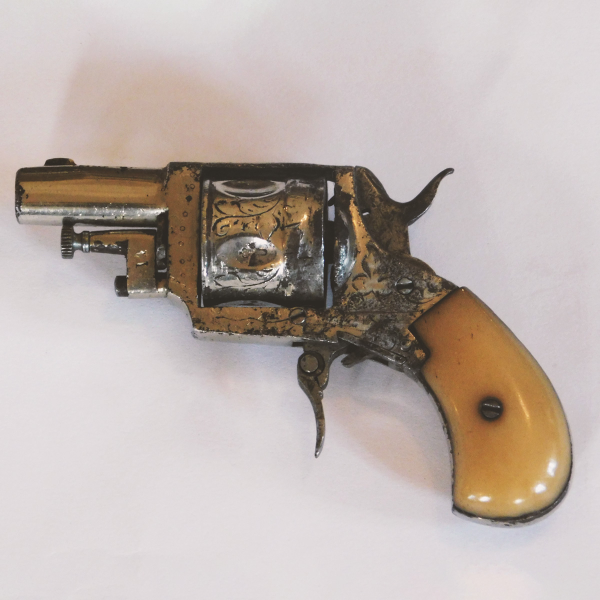 Dámsky revolver (zbierkový predmet Múzea Spiša)