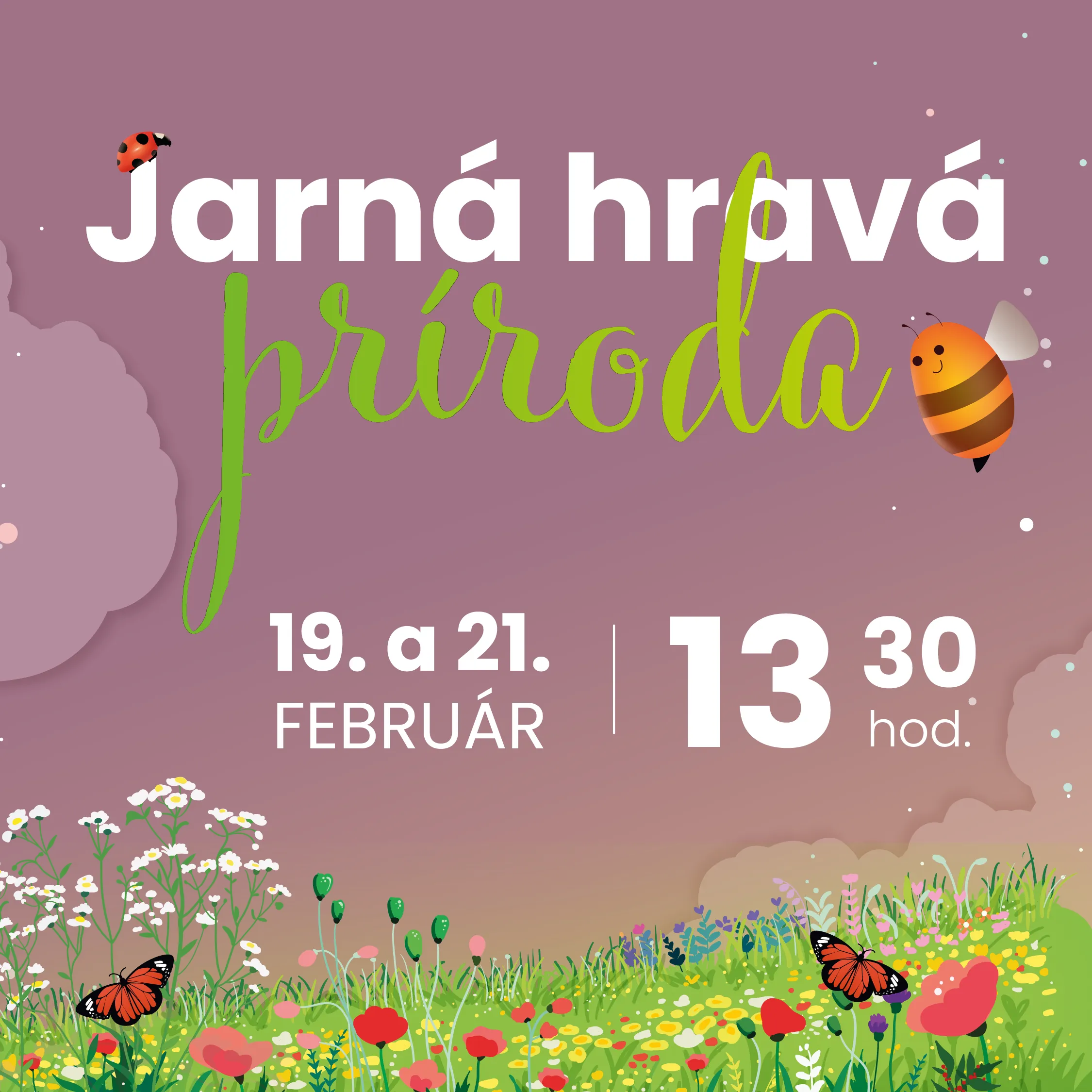 Jarná hravá príroda