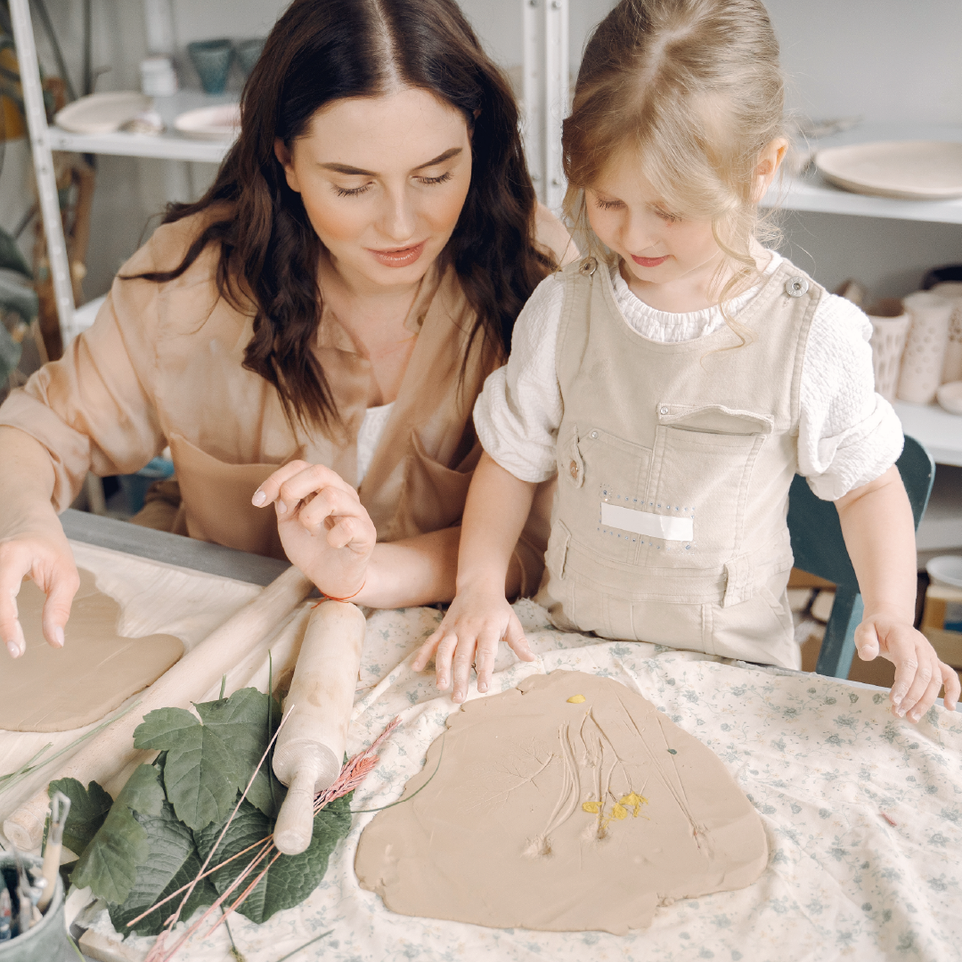 Rodinný remeselný workshop keramika apríl 