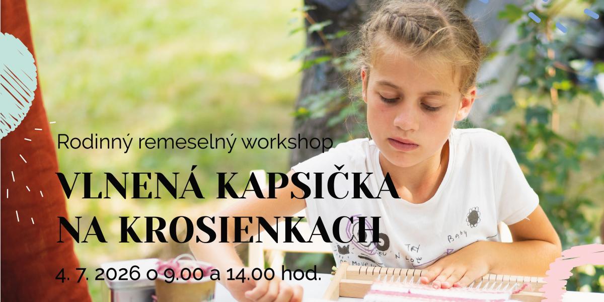 Vlnená kapsička na krosienkach | 2026