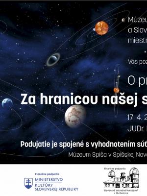 Pozvánka na podujatie. Autorka Bc. Táňa Stašíková