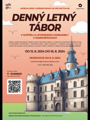 Plagát letného tábora. Autor: Vladimír Krempaský