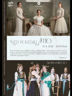 Keď povedali Áno | Večerná prehliadka Kúrie Zuzana | Autor plagátu: Vladimír Krempaský