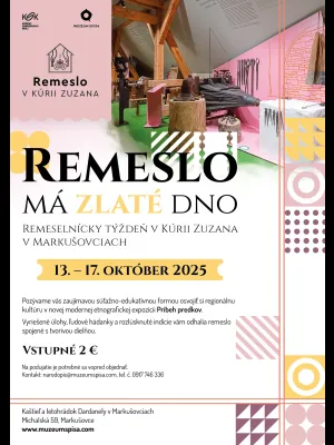 Remeslo má zlaté dno 2026