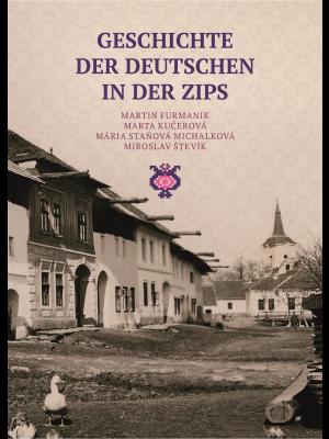 Dejiny Nemcov na Spiši. Obálka publikácie v nemeckom jazyku.